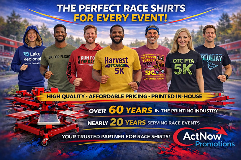 Act Now for the perfect Race Shirt