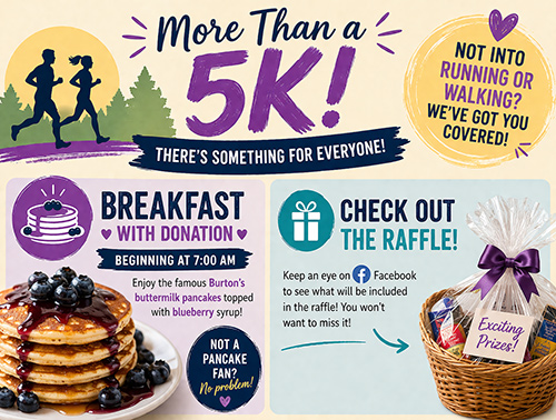 More Than a 5K: Pancakes, Raffles, Face Painting & Fun for Everyone!