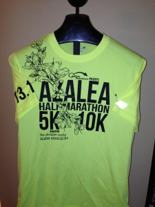 Azalea Half Marathon Shirt 