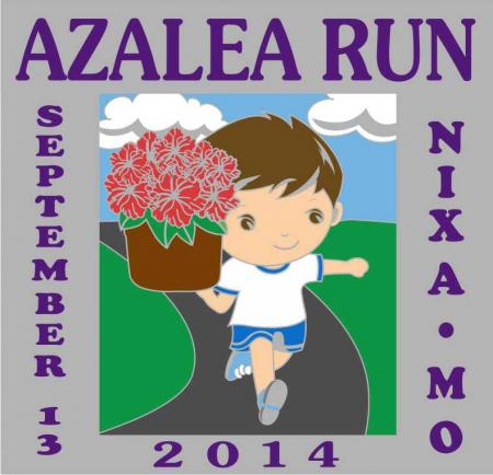 2014 Azalea Run Finishers Medal